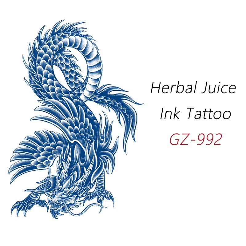 Hình Xăm Dán Cánh Tay 15 Ngày Hình Rồng / Hổ / Sư Tử Chống Thấm Nước Cho Nam Và Nữ