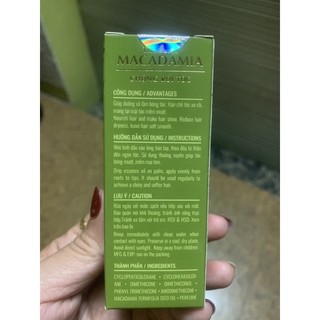 Tinh Dầu Macadamia Chống Rối Tóc M.PROS 30ml