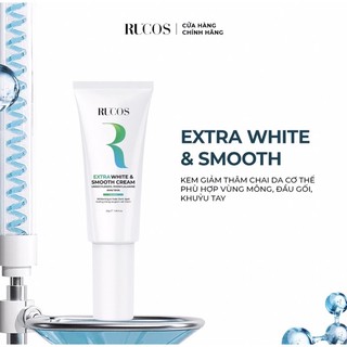 [RUCOS] KEM MỜ THÂM CƠ THỂ - EXTRA WHITE & SMOOTH CREAM