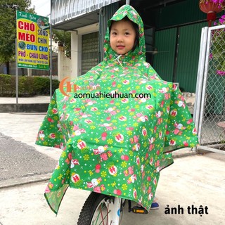 Áo mưa trẻ em loại cánh dơi, áo mưa trẻ em