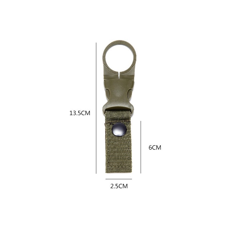 Móc Kẹp Giữ Bình Nước Bằng Nylon Tiện Dụng Khi Đi Cắm Trại