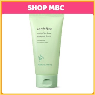 MBC M75Tẩy Da Chết Toàn Thân trà xanh INF Green Tea Pure Body Gel Scrub