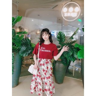 Order - Set áo + váy hoa mùa hè Ulzzang ( Ảnh thật ở cuối )
