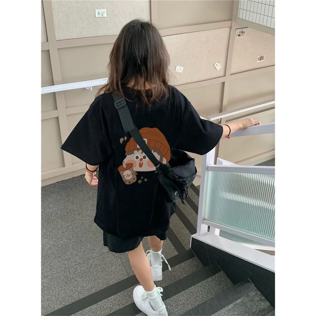 Áo Thun Tay Ngắn Thiết Kế Mới Ngọt Ngào Cao Cấp Thời Trang Mùa Hè Theo Phong Cách Hàn Quốc Cho Nữ