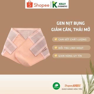 Gen Nịt Bụng Sau Sinh Giúp Giảm Cân,Thải Mỡ,Eo Thon Gọn Nhanh,Đai Nịt Quấn Bụng Dày Dặn Bản To Thông Thoáng, Chống Cuộn.