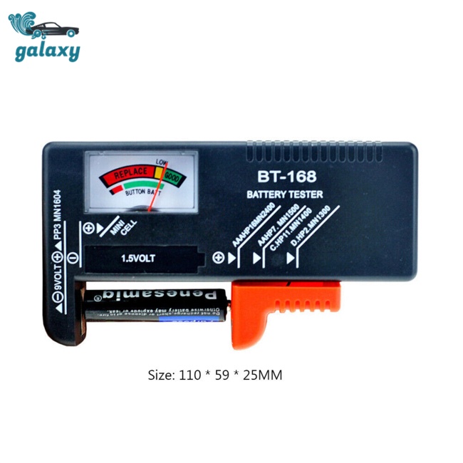 Dụng Cụ Kiểm Tra Dung Lượng Pin galaxy Bt168 Loại Aaa 9v 1.5v