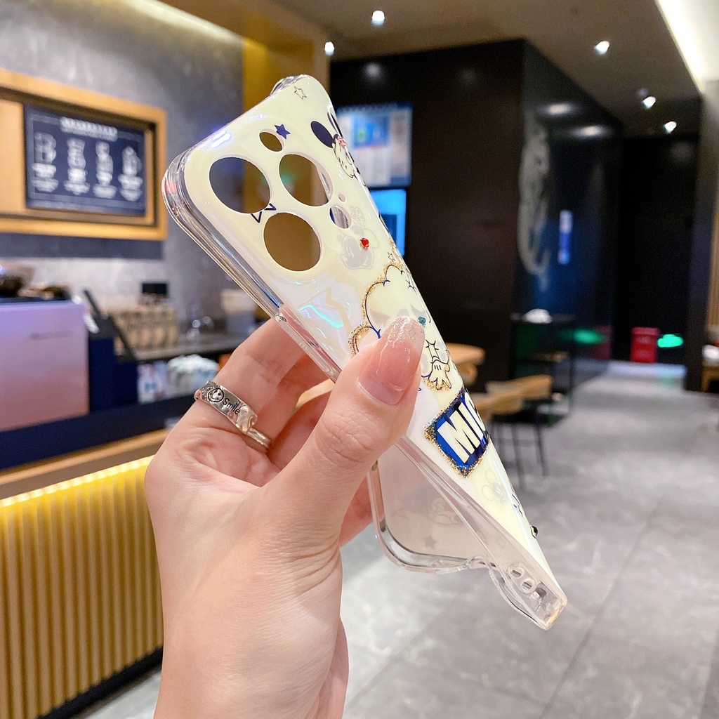 Ốp Điện Thoại Hình Chuột Mickey Hoạt Hình Cho IPhone 14 Pro MAX 13 Pro MAX 12 Pro MAX 11 Pro MAX 14 + X XR XS MAX 7 + 8 + SE 2020