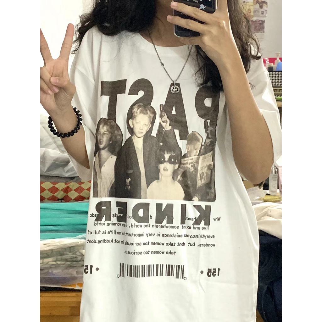 NRVP Áo Thun 100% Cotton Tay NgắN Plus Size 5XL