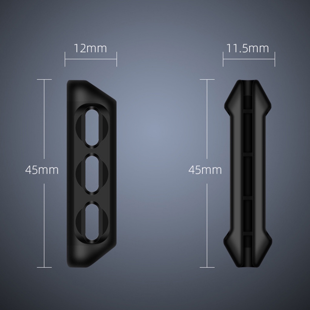 Hộp Đựng Dây Cáp / Phích Cắm Bằng Silicone Có Nam Châm Chống Thất Lạc Hình Hoa Hướng Dương