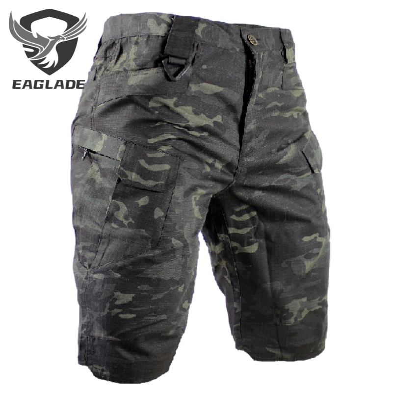 EAGLADE Tactical Cargo Shorts For Men IX7S In Camo