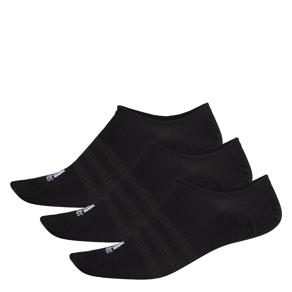adidas Tập luyện Bộ ba đôi tất ẩn Unisex Đen DZ9416
