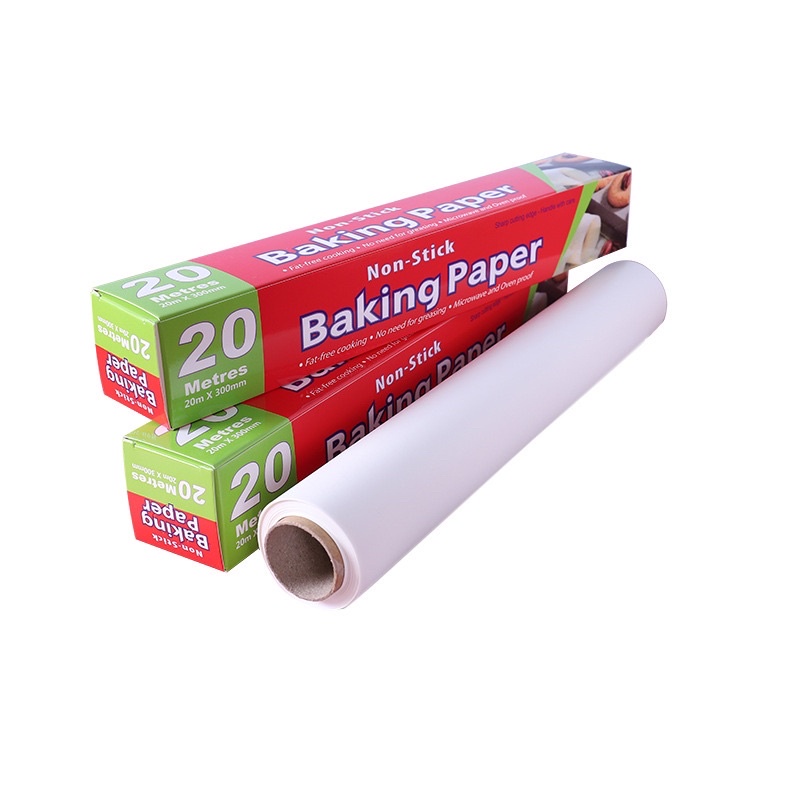 Giấy nến báo Baking PaPer lót xửng hấp, nồi chiên không dầu 30cm x10m. ĐTBX