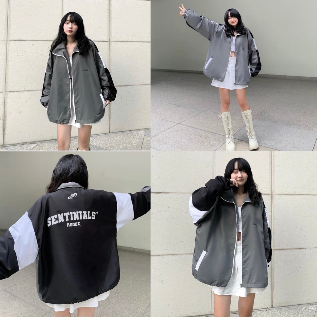 Áo khoác sentinials phối màu độc lạ, chất dày dặn cao cấp 601