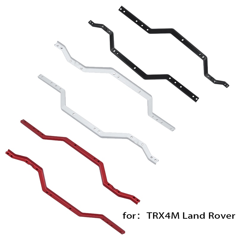 Set 2 Thanh Trượt Khung Gầm Cho Xe Hơi Điều Khiển Từ Xa TRX4M TRX4-M Tỉ Lệ 1 / 18