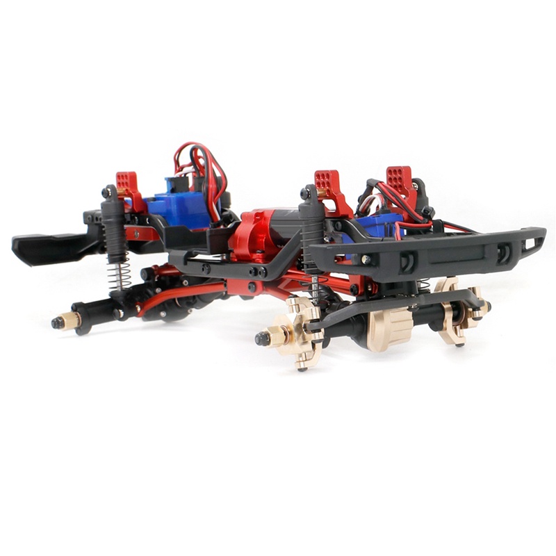 1 Bộ Hộp Số Truyền Động Màu Đỏ Cho Xe Điều Khiển Từ Xa Traxxas TRX4M TRX-4M 1 / 18