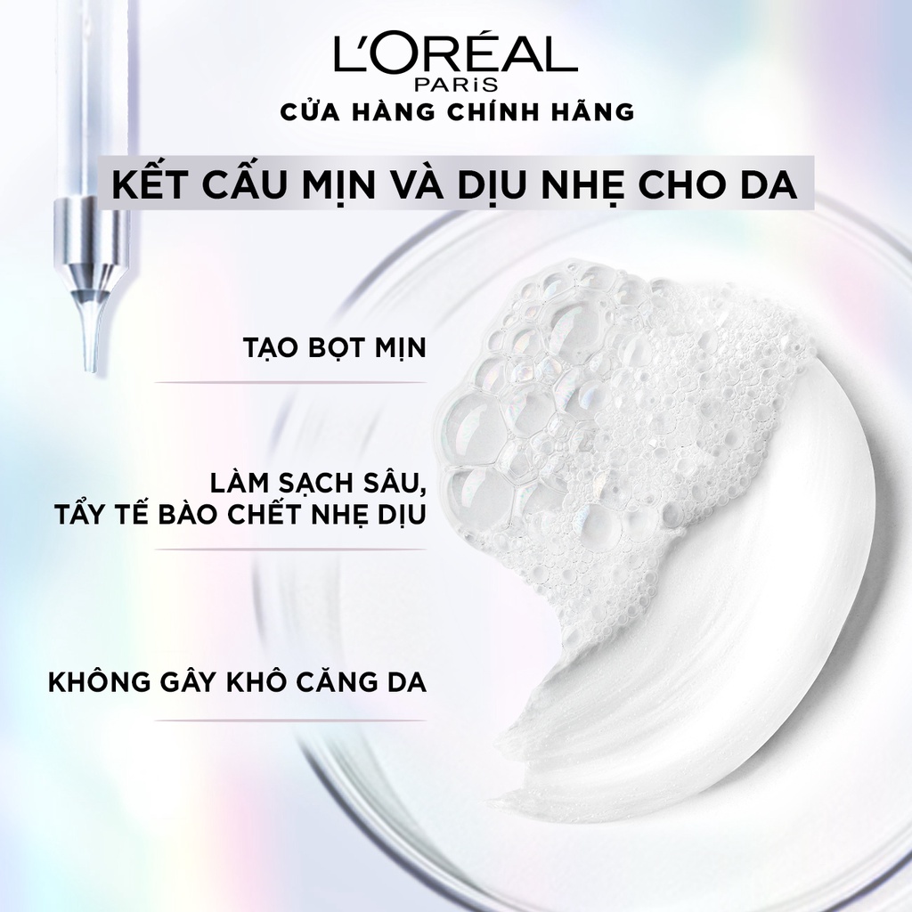 Sữa rửa mặt sáng da L'Oreal Paris Glycolic (AHA) Bright 100ml