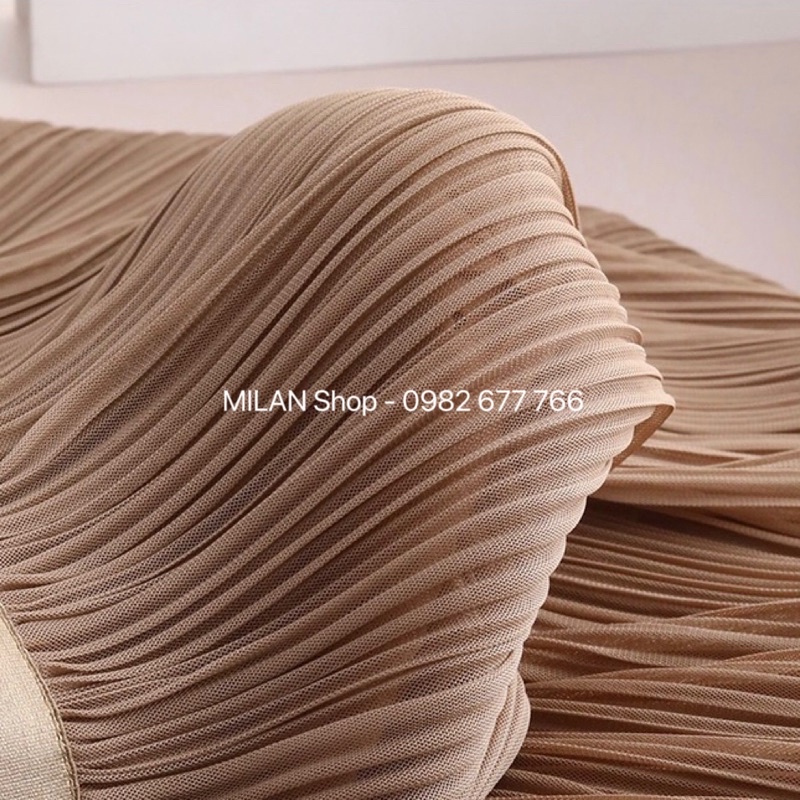 Chân váy von xòe dập ly hot hit