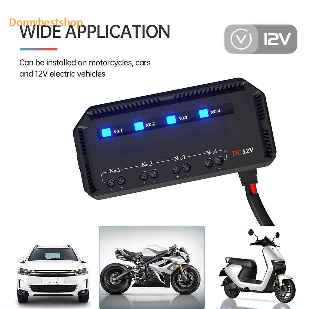 Hộp Đựng Cầu Chì Có Đèn LED Báo Hiệu Cho Xe Hơi Xe Máy