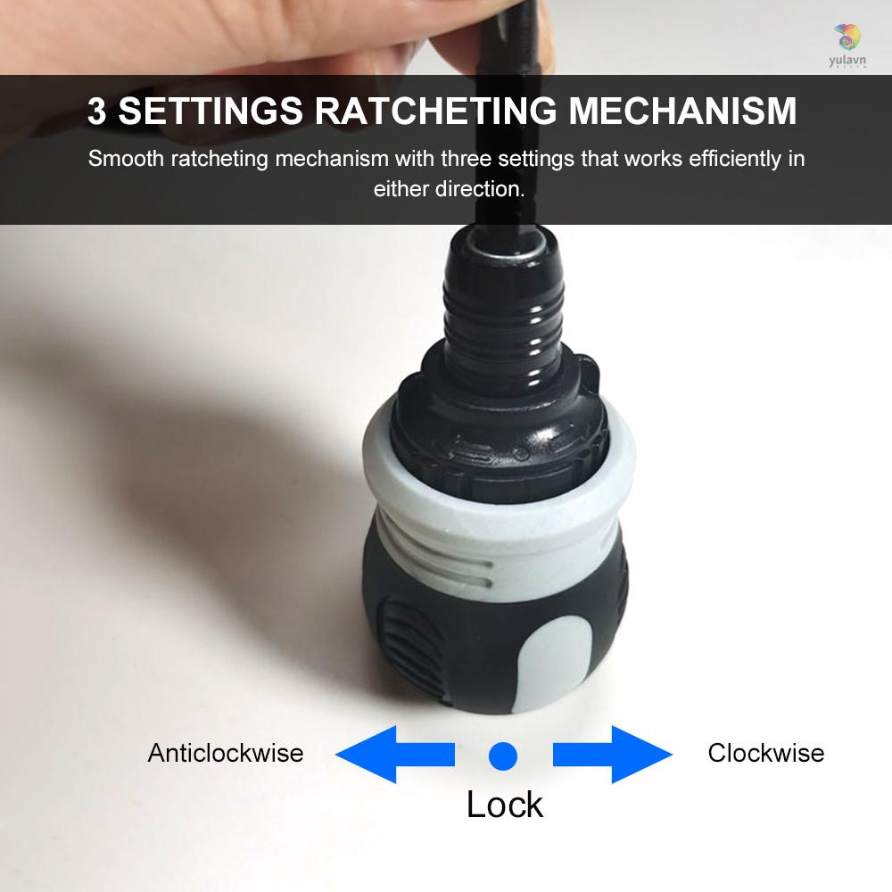 Tua Vít Hai Đầu Thu Gọn Được yulavn) Stubby Có Rãnh Và Tua Vít Chéo Dùng Để Sửa Chữa Điện Tử Trong Nhà