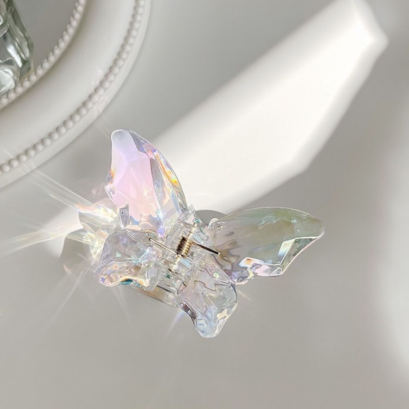Kẹp Tóc Càng Cua Bằng Acrylic Trong Suốt Thời Trang Cho Nữ