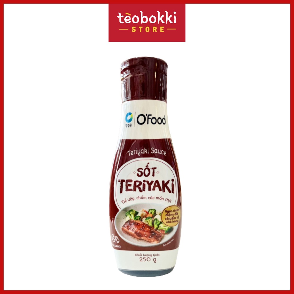 Teriyaki sauce - Sốt teriyaki OFood 250g