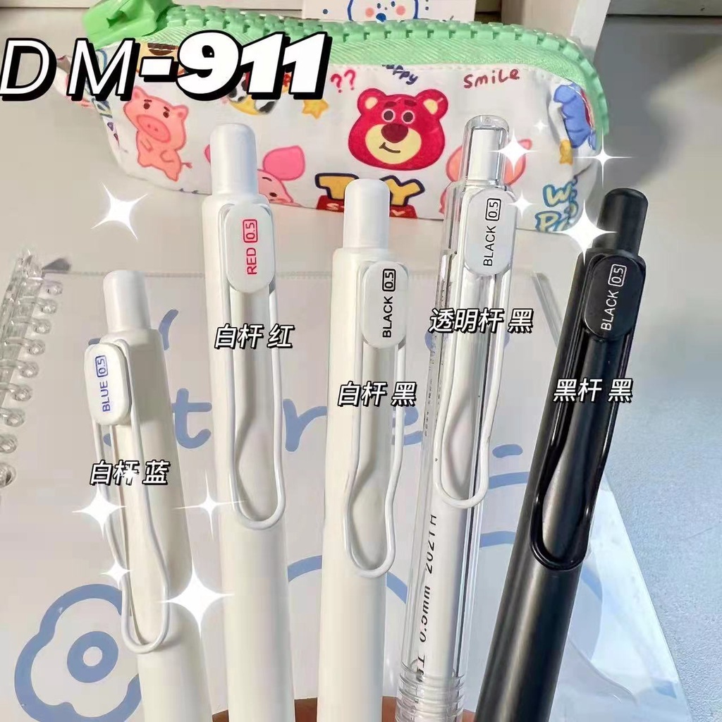 Bút Kí Tên Dạng Đẩy Đơn Giản Ngòi 0.5mm Cho Văn Phòng Sử Dụng ouyou HB