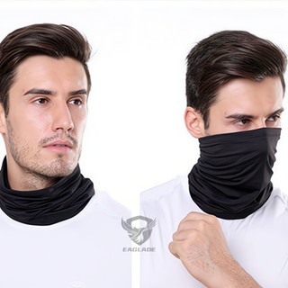 Khăn trùm đầu EAGLADE Magic màu đen thoáng khí Mũ thể thao ngoài trời chống tia cực tím