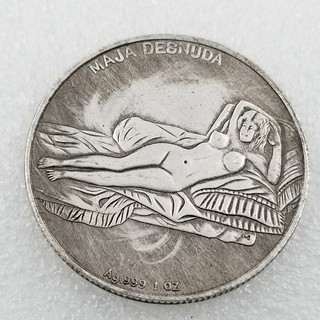 Đồng xu bạc Silver Dollar Leonardo Davinci 1452-1519