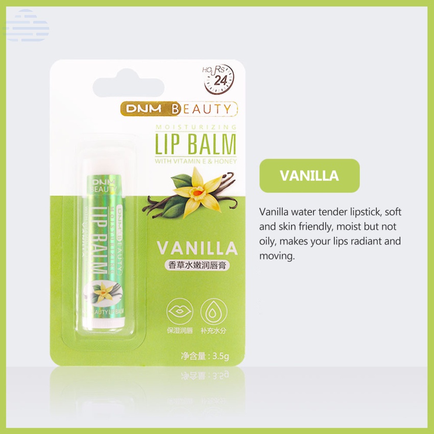 Son Dưỡng Môi Chiết Xuất Lô Hội Tự Nhiên Chống Nếp Nhăn Lão Hóa Thời Trang Mùa Đông