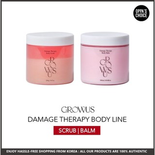 Set chăm sóc dưỡng ẩm da growus damage therapy body line