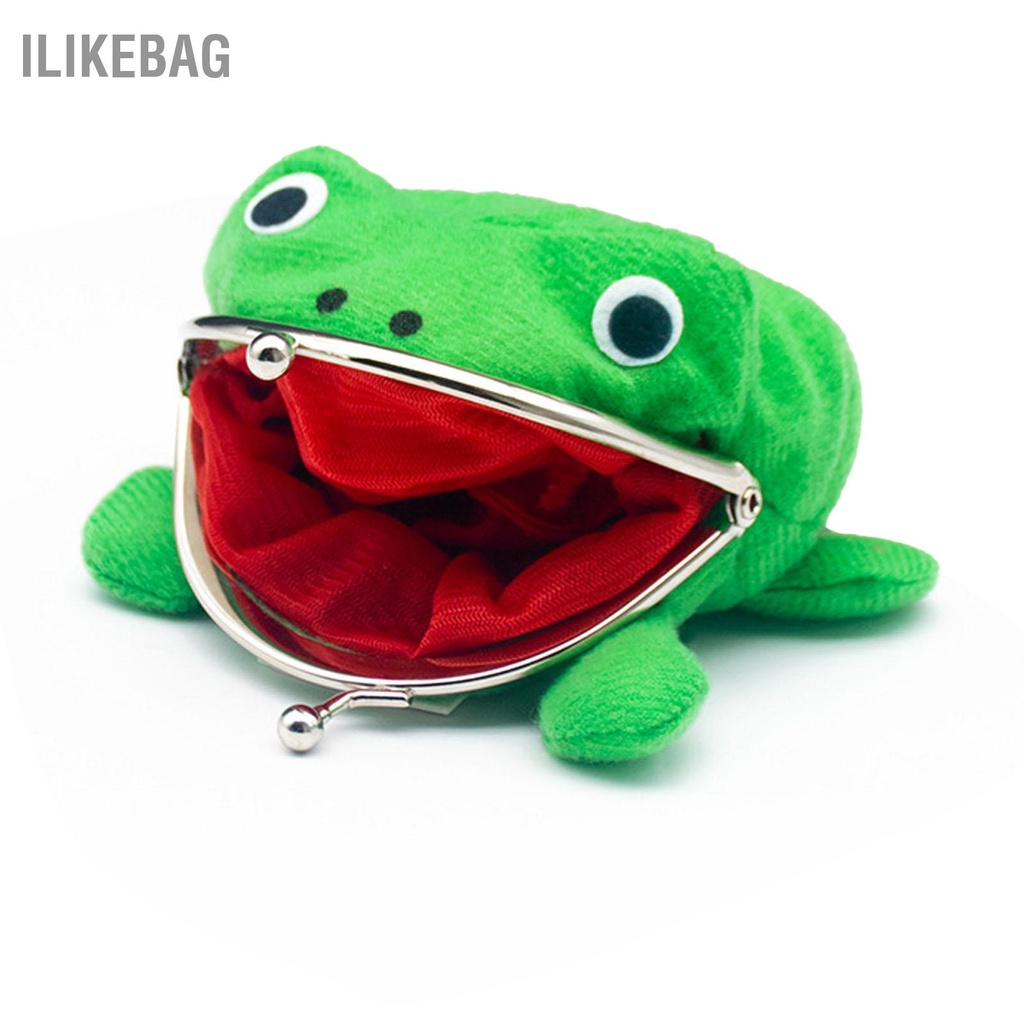 Ilikebag Hoạt Hình Ví Tiền Xu Dễ Thương Tinh Tế Bông PP Đa Năng Sang Trọng Anime Du Lịch