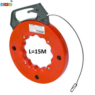 Dây mồi luồn dây điện có tay cầm và hộp đựng dài 15m