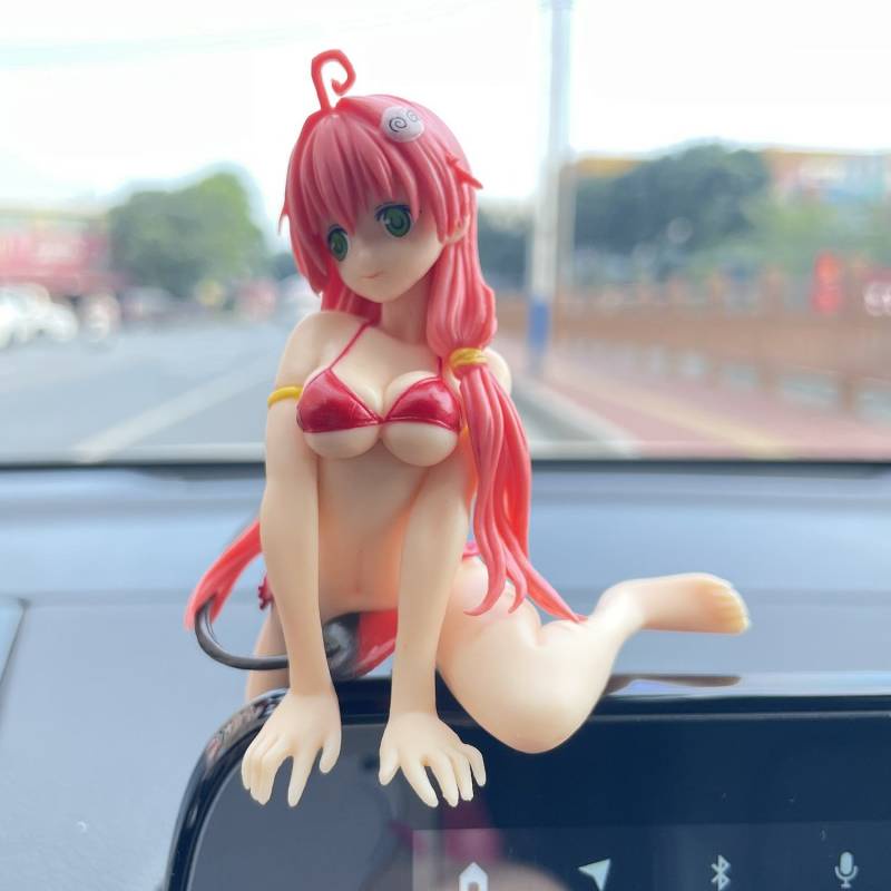 Car Decoration Sexy Cute Swimsuit Pretty Girl Hand Office Car Center Console Center Console Screen Decoration Fashion Nội thất xe hơi 8f2c