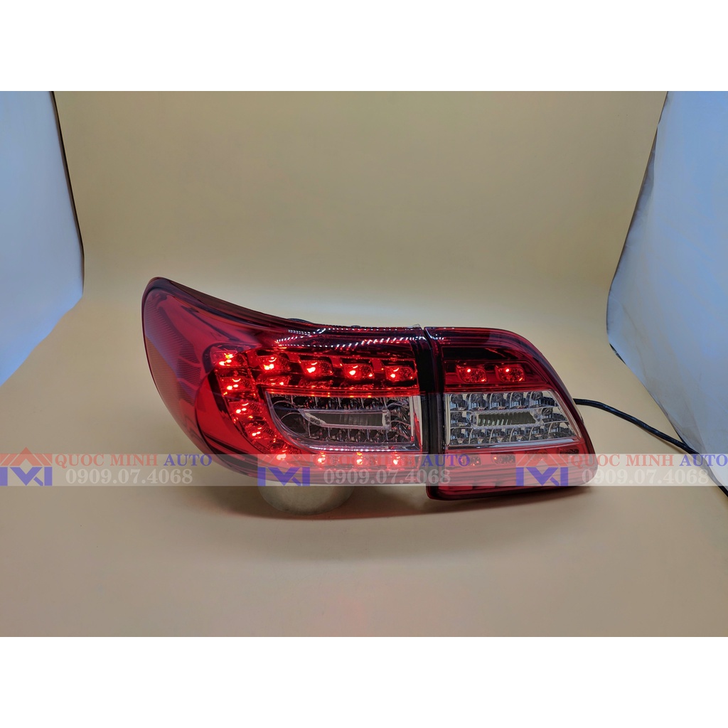 Đèn Hậu Toyota Corrola Altis 2011-2013 Mẫu Audi Chính Hãng VLAND