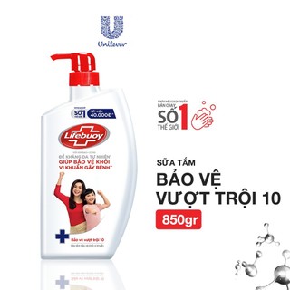 🍒 Sữa tắm Lifebuoy Bảo Vệ Vượt Trội 10 nhiều loại