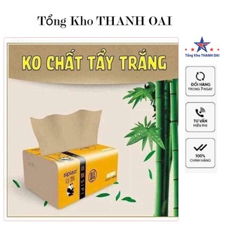 Giấy ăn gấu trúc gói 300 tơ siêu dai chuẩn hàng nội địa Trung