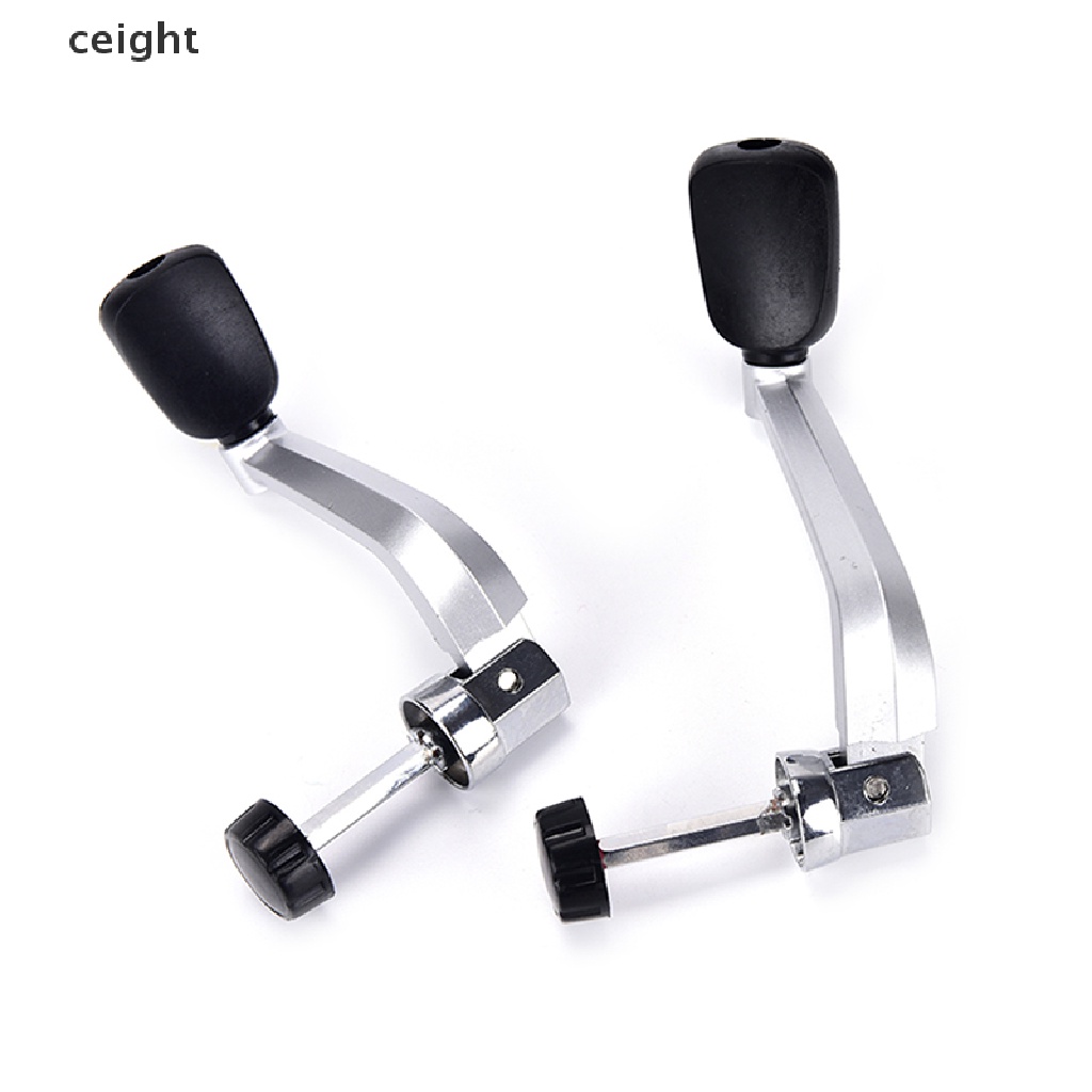 Máy Quay Câu Cá Tay Cầm Bằng Nhựa Cứng Màu Đen