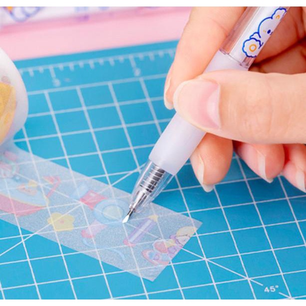 Bút Dao Trổ Washi Sticker Dễ Thương Nhà Cam