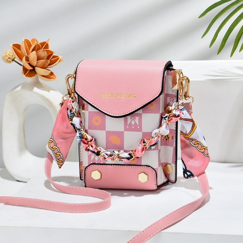 Túi Xách Đựng Điện Thoại Sức Chứa Lớn Thiết Kế Hai Ngăn Đơn Giản Thời Trang Cho Nữ