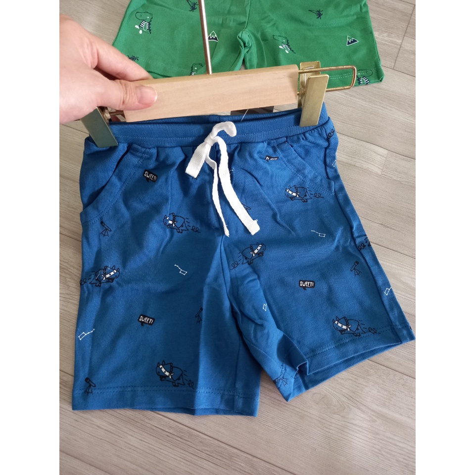 Quần Short cotton Dokma cho bé trai DMQ282, DQ1419