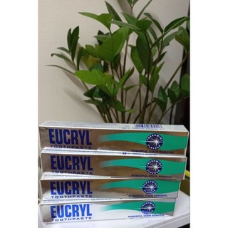Kem Đánh Răng Tẩy Trắng Eucryl Toothpaste 62g ( Hàng công ty)