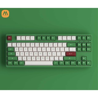 Bàn phím cơ AKKO 3087 RF Matcha Red Bean (2.4Ghz / AKKO sw v3)