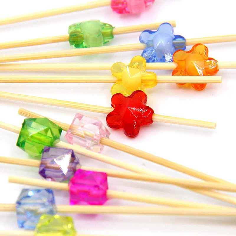 Set 100 Xiên Tre Ăn Trái Cây / Cocktail