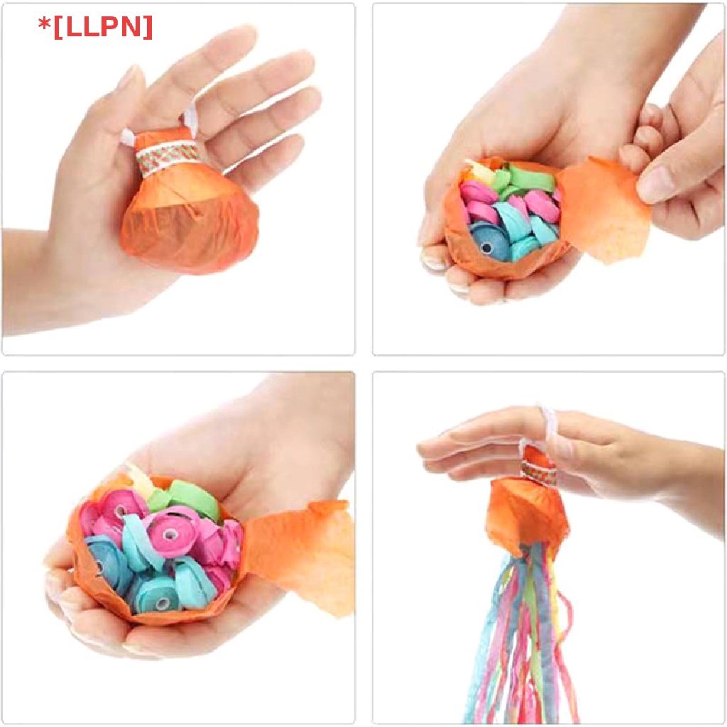 Set 1 / 5 Ruy Băng Trang Trí Tiệc Cưới Chào Mừng