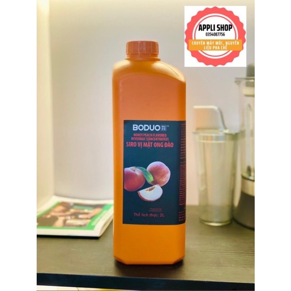 SIRO BODUO NHIỀU VỊ kèm công thức chai 2 lít