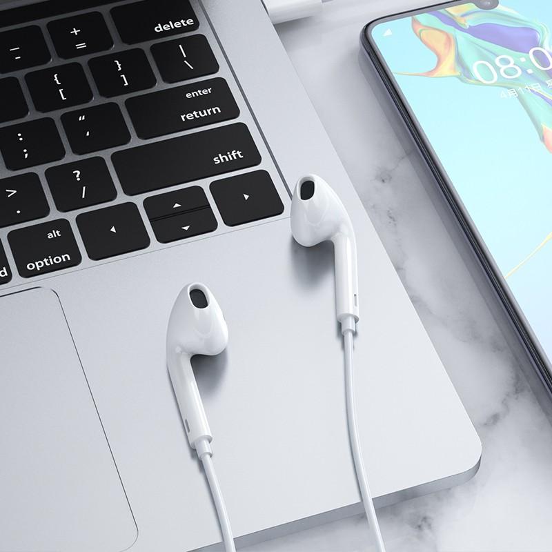 Tai nghe có dây Pisen TP01 chân cắm Type-C, Hàng chính hãng