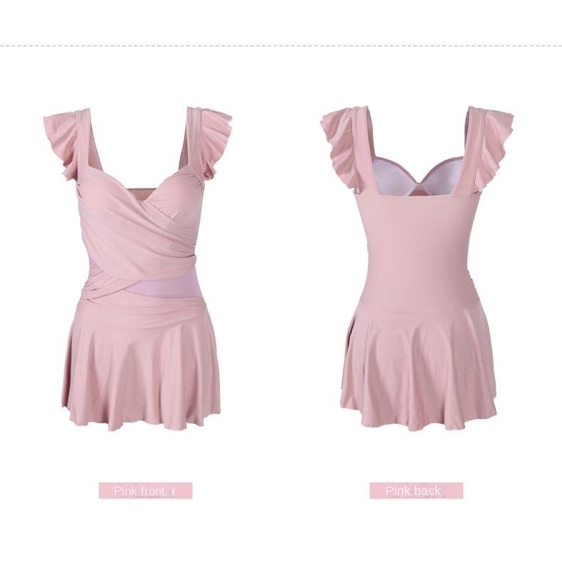 Bộ Đồ Bơi Một Mảnh Mỏng Che Bụng Hở Lưng Thời Trang Mùa Xuân 2023 Mới Quyến Rũ Cho Nữ