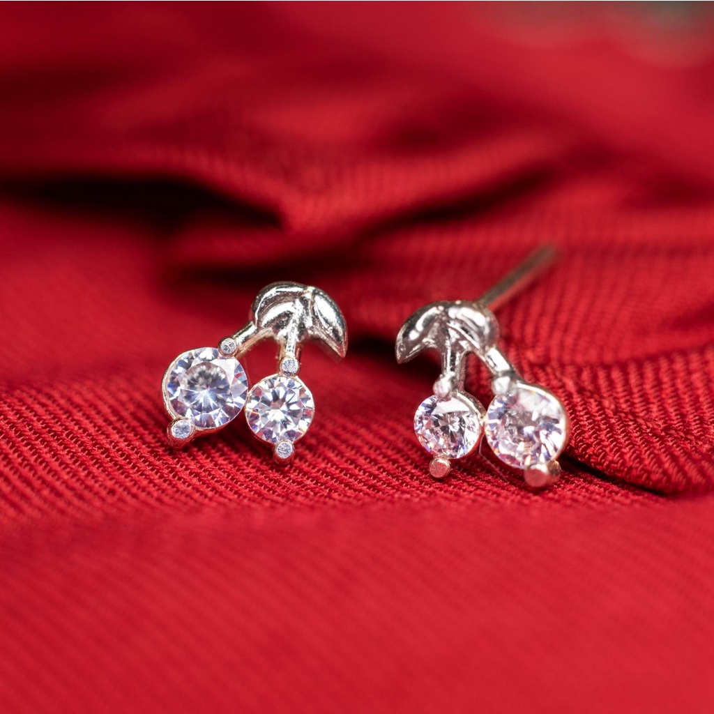 Khuyên Tai Nữ Kylan Silver Kim Cương Nhân Tạo KL0122