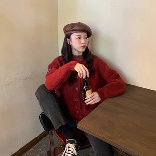 [ORDER] Áo Len Đỏ Ulzzang