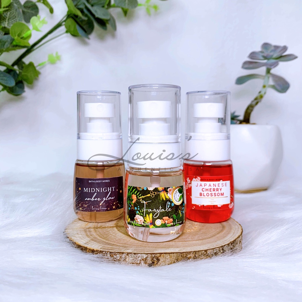 - Body mist / Xịt thơm chính hãng Bath & Body Works của Mỹ